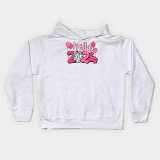 Hello 2024 Kids Hoodie